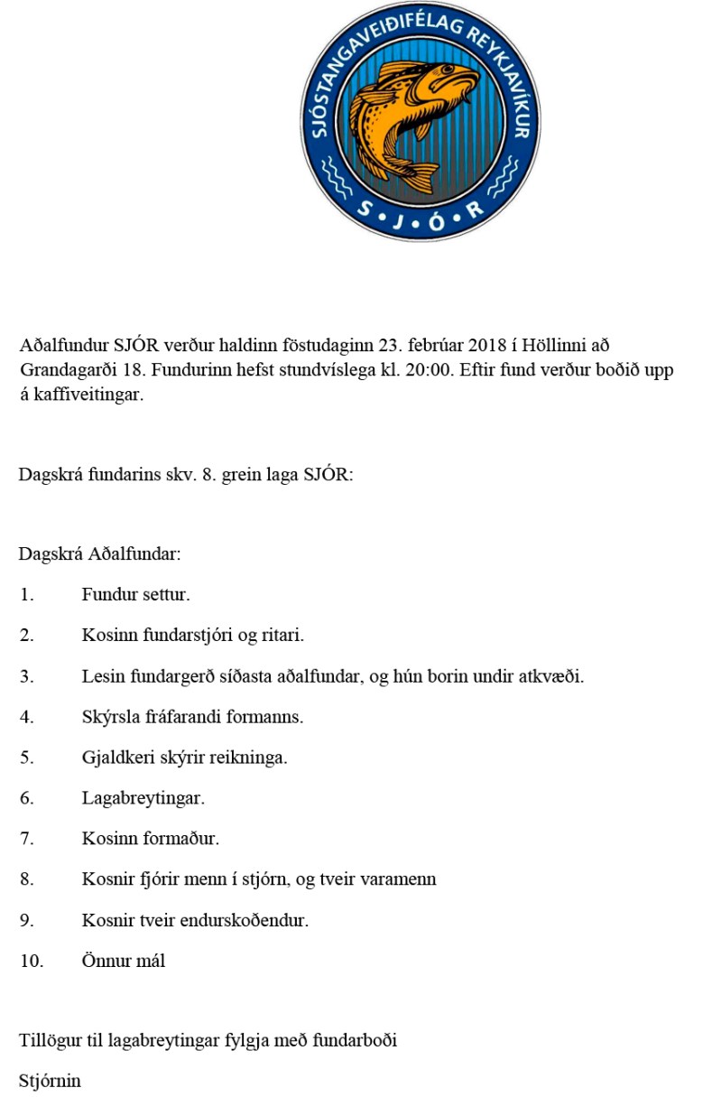 Microsoft Word - FundarboÃ°